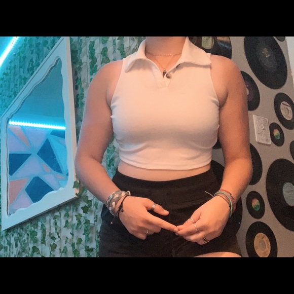 Marla Button Placket Tank